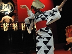鬼太鼓座　着物　踊る女性　ondekoza taiko dancing kimono woman